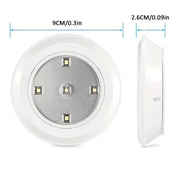 3 LED Light Set with Remote - Warm White for Cabinets & Displays V1171-CC-TRAN-SMDWW1-3