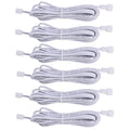 Extension Cables 9.84FT LED Under Cabinet Puck Lighting, 2-Pin Male and Female Cable Connector Extension V1171-CP-300000203-X6
