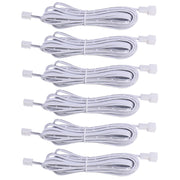 Extension Cables 9.84FT LED Under Cabinet Puck Lighting, 2-Pin Male and Female Cable Connector Extension V1171-CP-300000203-X6