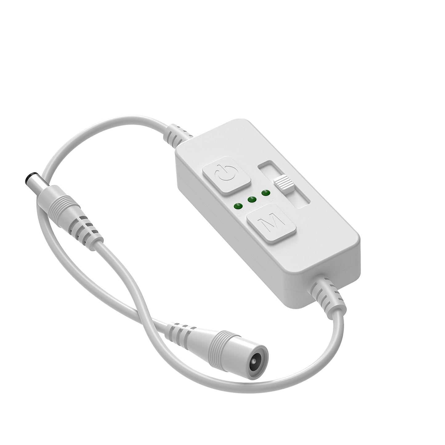 Single Color Slider Dimmer with Timer - PWM 1pc DC 5V/12V/24V LED Controller, 36W Max, Slide Brightness V1171-CP-BOM001471