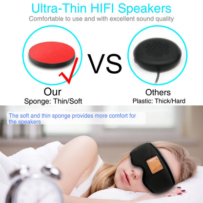 Sleep Headphones Bluetooth Headband for Sleeping, Sports Headphones Music Sleep Headphones Headband for V1171-CT-VG003