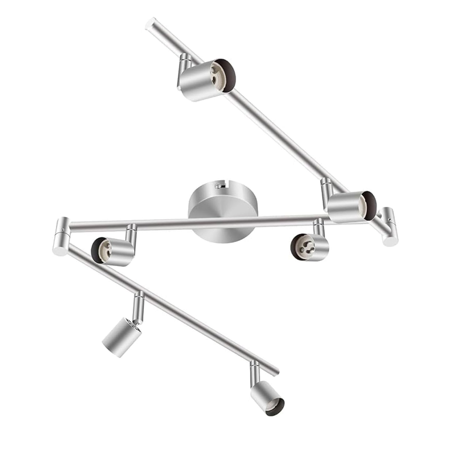 Kitchen Lights, 6-Light Ceiling Lighting Kits, Swivelling Ceiling Spotlight for Bedroom, Kitchen and Living V1171-CX-300000198