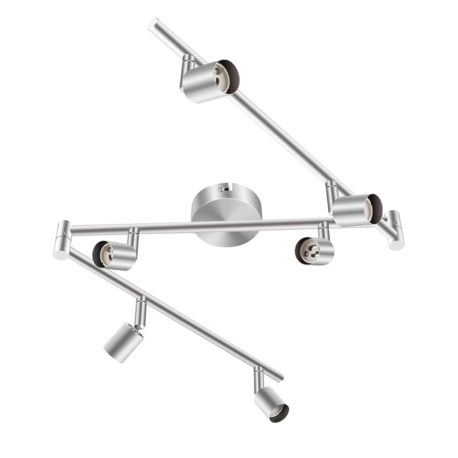 Kitchen Lights, 6-Light Ceiling Lighting Kits, Swivelling Ceiling Spotlight for Bedroom, Kitchen and Living V1171-CX-300000198
