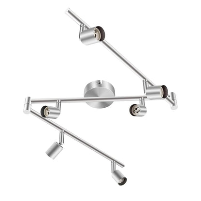 Kitchen Lights, 6-Light Ceiling Lighting Kits, Swivelling Ceiling Spotlight for Bedroom, Kitchen and Living V1171-CX-300000198