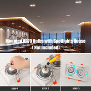 AR70 LED Light Bulb BA15D B15 Base, AC/DC12V Input, 7W 500lm for Home Household Commercial Lighting, 50W V1171-CX-AMUS-AAEECB007-4