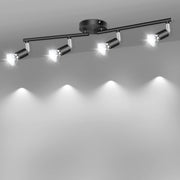 LED Ceiling Light,4 Way Rotatable Spot Lights for Ceiling,Flexible Ceiling Lights for Bedroom,Living Room, V1171-CX-TK4GU10B-RIHG