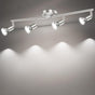 LED Ceiling Light,4 Way Rotatable Spot Lights for Ceiling,Flexible Ceiling Lights for Bedroom,Living Room, V1171-CX-TK4GU10S-RIHG