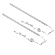 LED Motion Sensor Cabinet Light,2 Pack USB Powered Closet Night Light,20 inch Under Counter Lighting Kit with V1171-SENSORBAR20