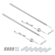 LED Motion Sensor Cabinet Light,2 Pack USB Powered Closet Night Light,20 inch Under Counter Lighting Kit with V1171-SENSORBAR20