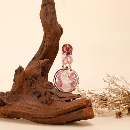 Healing natural crystal perfume bottle(25ml)-rose quartz red jasper V1178-0011-XSHFYA