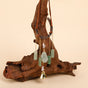 Crystal Lucky Horseshoe Charm Pendant-aventurine V1178-0022-MTKDL