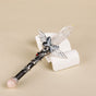 Handmade Crystal Wand, Natural Raw Gemstone Scepter, Magic Healing Wand White Crystal V1178-0400-MFBBS