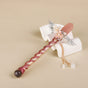 Handmade Crystal Wand, Raw Gemstone Scepter, Natural Magic Wand Rose Quartz V1178-0450-MFBFS