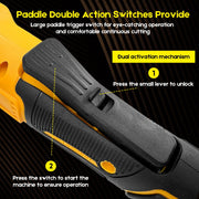 Cordless Angle Grinder 4-1/2 inch for Makita 18V MAX Battery, Grinder Tool, Power Electric Grinders, V1181-AG