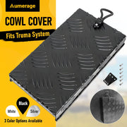 RV Truma Cowl Cover Black Checker Aluminum Universal Flue Vent Truma Hotwater AU
