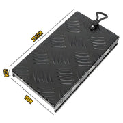 RV Truma Cowl Cover Black Checker Aluminum Universal Flue Vent Truma Hotwater AU