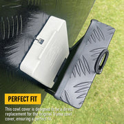 RV Truma Cowl Cover Silver Checker Aluminum Universal Flue Vent Truma Hotwater AU