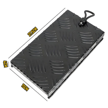 RV Truma Cowl Cover Silver Checker Aluminum Universal Flue Vent Truma Hotwater AU