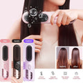 Cordless Hair Straightener Brush Portable Mini Ionic Straightening Comb 4000mAh-Pink V1181-EHN0007-PK