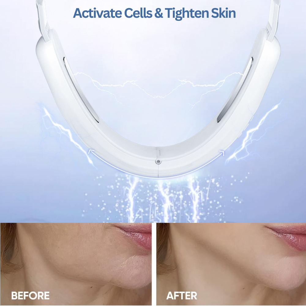 V-Face Shaping Massager Electric 9 Mode Lifting Reduce Slimming Double Chin V1181-EHN0017