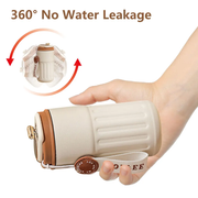 450ml Thermal LED Temperature Display Smart Coffee Cup Insulated Drink Tumbler-Blue V1181-EHN0018-BL