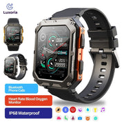 Njord Gear Indestructible Tactical Smartwatch – Military Grade & Rugged - Orange