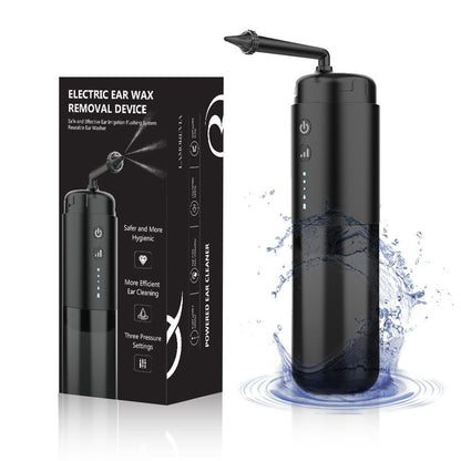 Water Powered Ear Cleaner Electric Triple Jet Stream 3 Pressure Water Resistant V1181-EHN0044