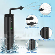 Water Powered Ear Cleaner Electric Triple Jet Stream 3 Pressure Water Resistant V1181-EHN0044