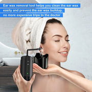 Water Powered Ear Cleaner Electric Triple Jet Stream 3 Pressure Water Resistant V1181-EHN0044