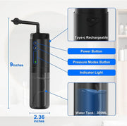 Water Powered Ear Cleaner Electric Triple Jet Stream 3 Pressure Water Resistant V1181-EHN0044