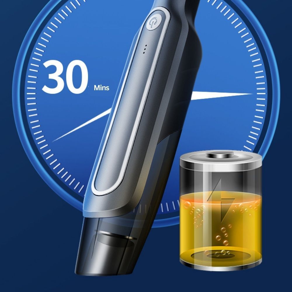 Portable Vacuum 4000mAh Rechargeable Home Car Wet Dry Handheld Cordless Cleaner V1181-EHN0051