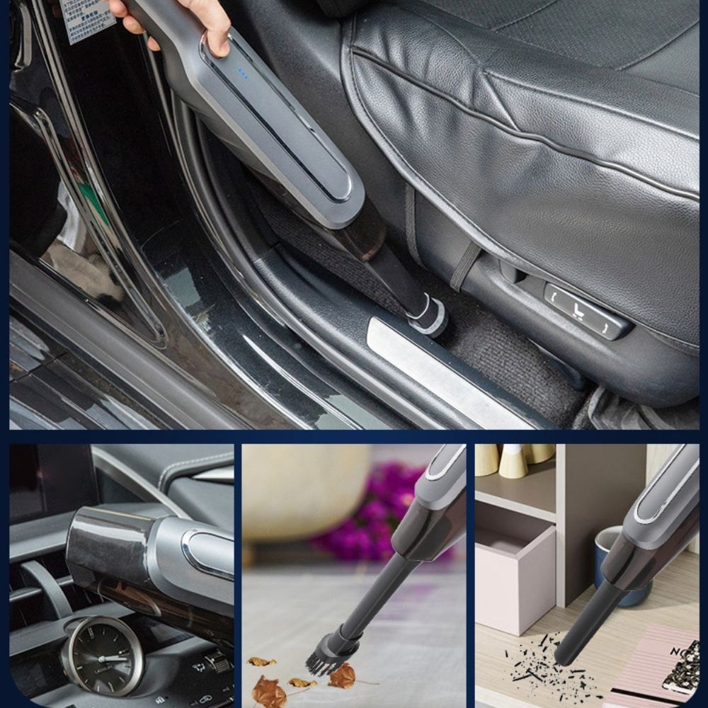 Portable Vacuum 4000mAh Rechargeable Home Car Wet Dry Handheld Cordless Cleaner V1181-EHN0051