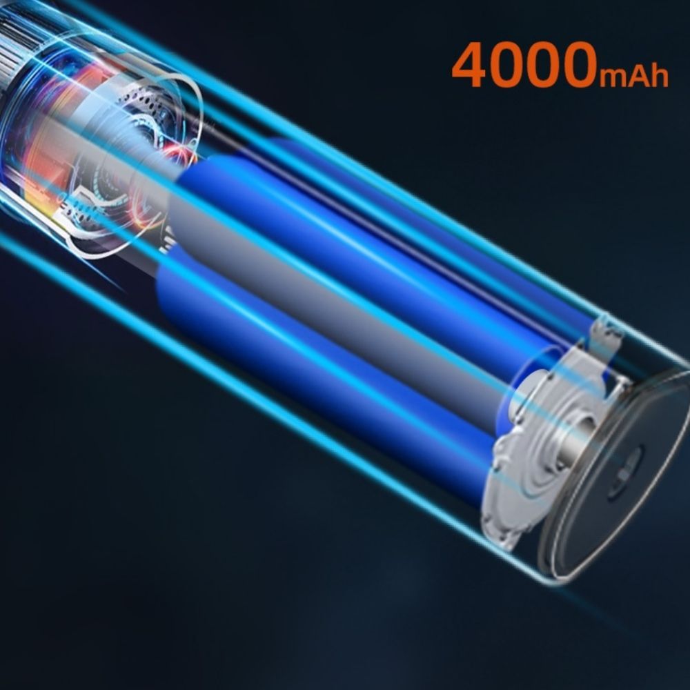 Portable Vacuum 4000mAh Rechargeable Home Car Wet Dry Handheld Cordless Cleaner V1181-EHN0051