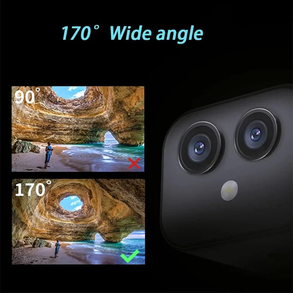 HD Mini 4K Wireless Camera WiFi Dual Lens Night Vision Magnetic Security V1181-EHN0055