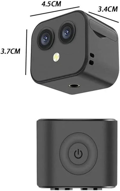 HD Mini 4K Wireless Camera WiFi Dual Lens Night Vision Magnetic Security V1181-EHN0055