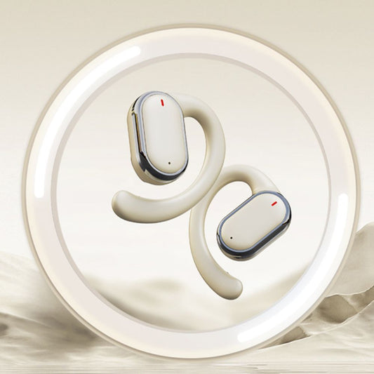 Bluetooth 5.3 Wireless Earbuds Deep Bass Over Ear - Beige V1181-EHN0066-BG