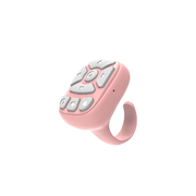 Scrolling Ring Remote Page Turner Wireless Finger Scroller Camera Video Record-Pink