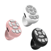 Scrolling Ring Remote Page Turner Wireless Finger Scroller Camera Video Record-Pink