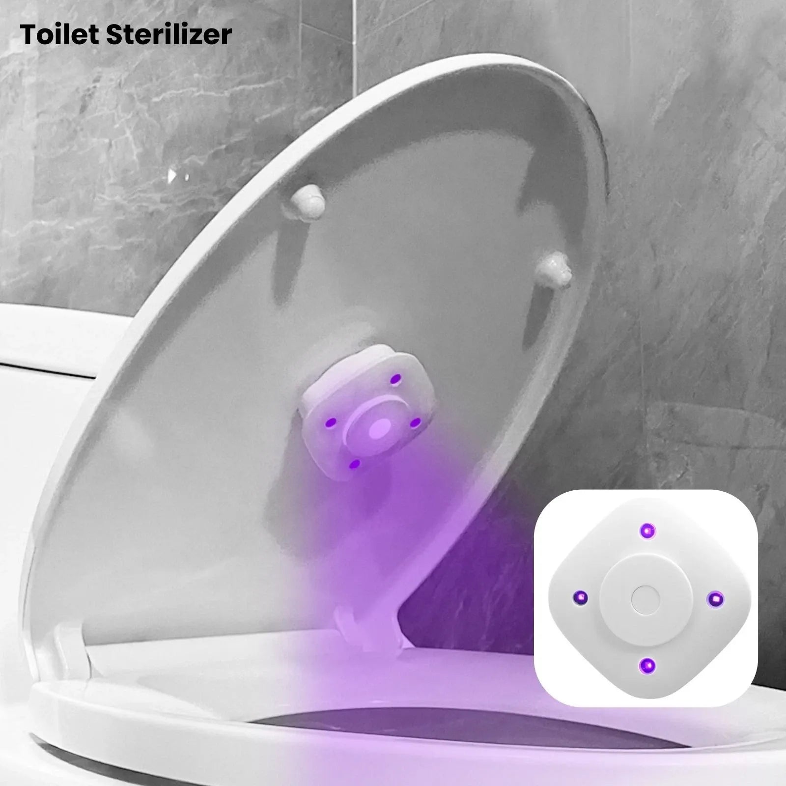 UV Toilet Light Electric Toilet Sterilizer with 8 Fragrance Rings V1181-EHN0090