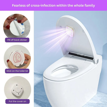 UV Toilet Light Electric Toilet Sterilizer with 8 Fragrance Rings V1181-EHN0090
