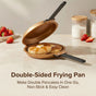 Double Sided Pancake Maker Flip Pan Non-Stick Omelette Egg Frying Pan 15cm V1181-EHN0214