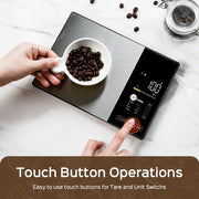 Smart Digital Food Kitchen Scale with Nutritional Calculator, On-Screen Nutrient Info, Free App for Calorie & V1181-EHN0217