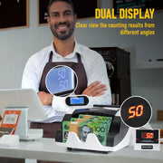 Money Counter Machine with UV, Bill Counter Suitable for AUD Dollars V1181-MC-2100