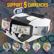 Money Counter Machine with UV, Bill Counter Suitable for AUD Dollars V1181-MC-2100