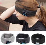 Headset Bluetooth 5.0 Wireless Stereo Earbud Headphone Sports Headband w/Mic-Black V1181-SEA0001