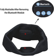 Headset Bluetooth 5.0 Wireless Stereo Earbud Headphone Sports Headband w/Mic-Black V1181-SEA0001