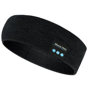 Headset Bluetooth 5.0 Wireless Stereo Earbud Headphone Sports Headband w/Mic-Black V1181-SEA0001