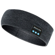Headset Bluetooth 5.0 Wireless Stereo Earbud Headphone Sports Headband w/Mic-Grey V1181-SEA0001-GR