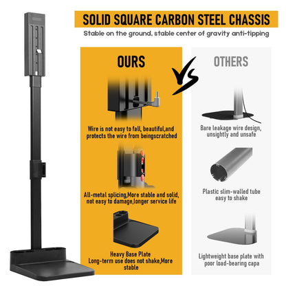 Freestanding Holder for Dyson Vacuum Stand - Suitable for Dyson V6 V7 V8 V10 V11 V12 V15 Vacuum Cleaners V1181-VS-S1