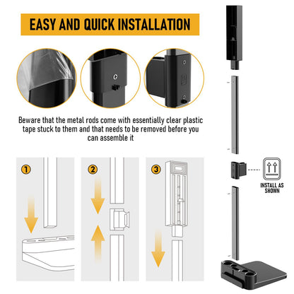Freestanding Holder for Dyson Vacuum Stand - Suitable for Dyson V6 V7 V8 V10 V11 V12 V15 Vacuum Cleaners V1181-VS-S1